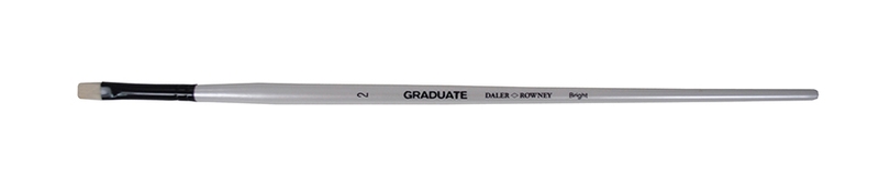 ΠΙΝΕΛΟ ΠΛΑΚΕ Νο2 GRADUATE ΤΡΙΧΑ ΧΟΙΡΟΥ BRISTLE BRIGHT