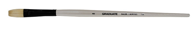 ΠΙΝΕΛΟ ΓΛΩΣΣΑ ΓΑΤΑΣ BRISTLE FLAT No. 8 LH