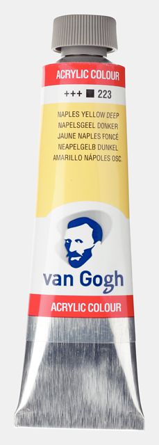 ΑΚΡΥΛΙΚΟ VAN GOGH 40ML 223 NAPLES YELLOW DEEP (ΣΥΣΚ-3ΤΕΜ)