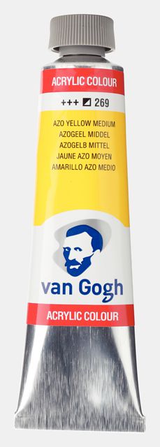 ΑΚΡΥΛΙΚΟ VAN GOGH 40ML 269 AZO YELLOW MED (ΣΥΣΚ-3ΤΕΜ)
