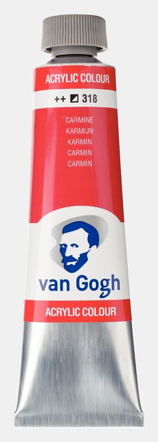 ΑΚΡΥΛΙΚΟ VAN GOGH 40ML 318 CARMINE (ΣΥΣΚ-3ΤΕΜ)