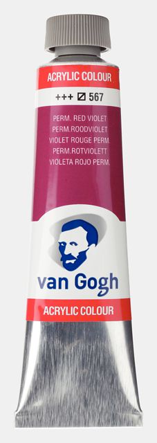 ΑΚΡΥΛΙΚΟ VAN GOGH 40ML 567 PERM.RED VIOL (ΣΥΣΚ-3ΤΕΜ)