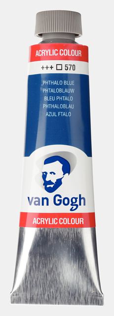 ΑΚΡΥΛΙΚΟ VAN GOGH 40ML 570 PHTHALO BLUE (ΣΥΣΚ-3ΤΕΜ)