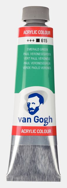 ΑΚΡΥΛΙΚΟ VAN GOGH 40ML 615 EMERALD GREEN (ΣΥΣΚ-3ΤΕΜ)