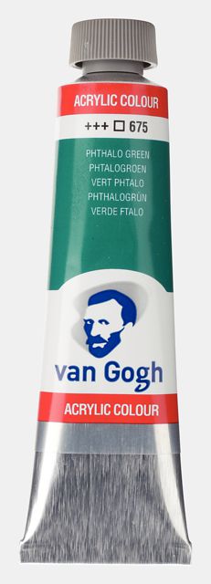 ΑΚΡΥΛΙΚΟ VAN GOGH 40ML 675 PHTHALO GREEN (ΣΥΣΚ-3ΤΕΜ)