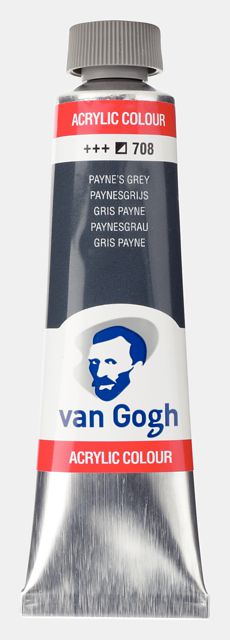ΑΚΡΥΛΙΚΟ VAN GOGH 40ML 708 PAYNES GREY (ΣΥΣΚ-3ΤΕΜ)