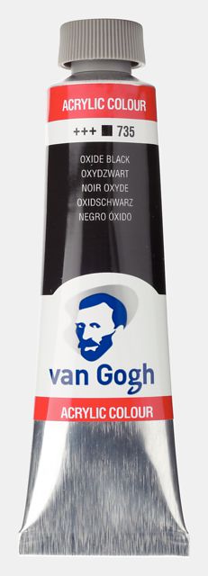 ΑΚΡΥΛΙΚΟ VAN GOGH 40ML 735 OXIDE BLACK (ΣΥΣΚ-3ΤΕΜ)