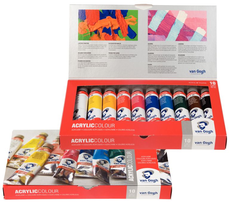 ΣΕΤ ΑΚΡΥΛΙΚΑ VAN GOGH 10X40ML