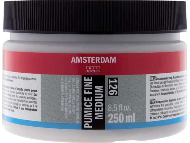 ΠΑΣΤΑ ΕΦΕ ΤΣΙΜΕΝΤΟ(ΚΟΚΚΟ) 126 PUMICE FINE MEDIUM 250ML AMSTERDAM