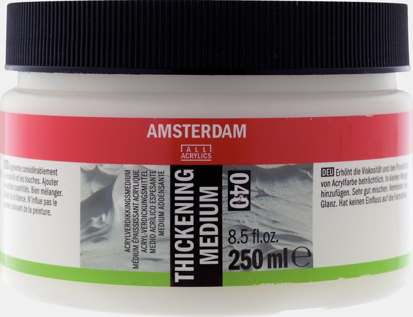 AMSTERDAM ACRYLIC THICKENING MEDIUM 040 250ML