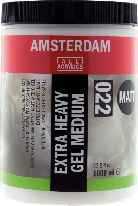 AMSTERDAM EXTRA HEAVY GEL 022 1000ML MEDIUM MAT