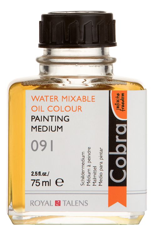 PAINTING MEDIUM 75ML ΓΙΑ ΛΑΔΙ ΖΩΓΡΑΦΙΚΗΣ COBRA WATER MIXABLE