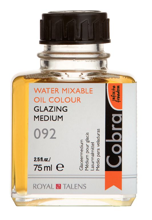GLAZING MEDIUM 75ML ΓΙΑ ΛΑΔΙ ΖΩΓΡΑΦΙΚΗΣ COBRA WATER MIXABLE