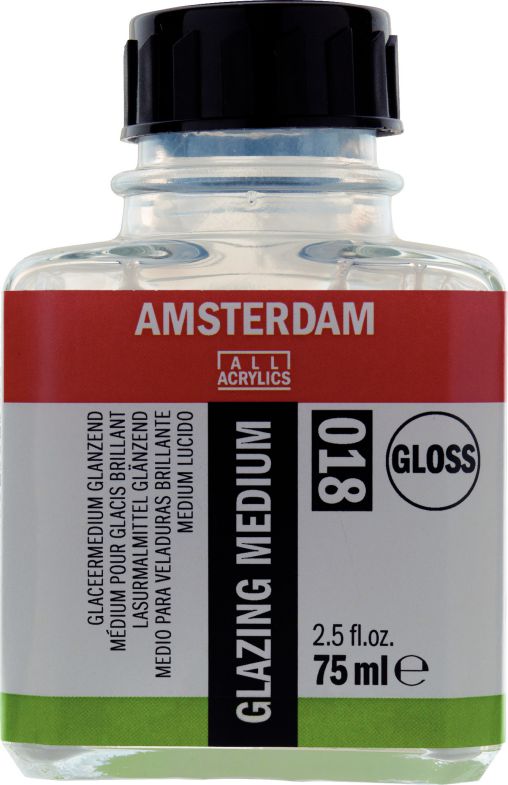 AMSTERDAM GLAZING MEDIUM GLOSS 018 75ML