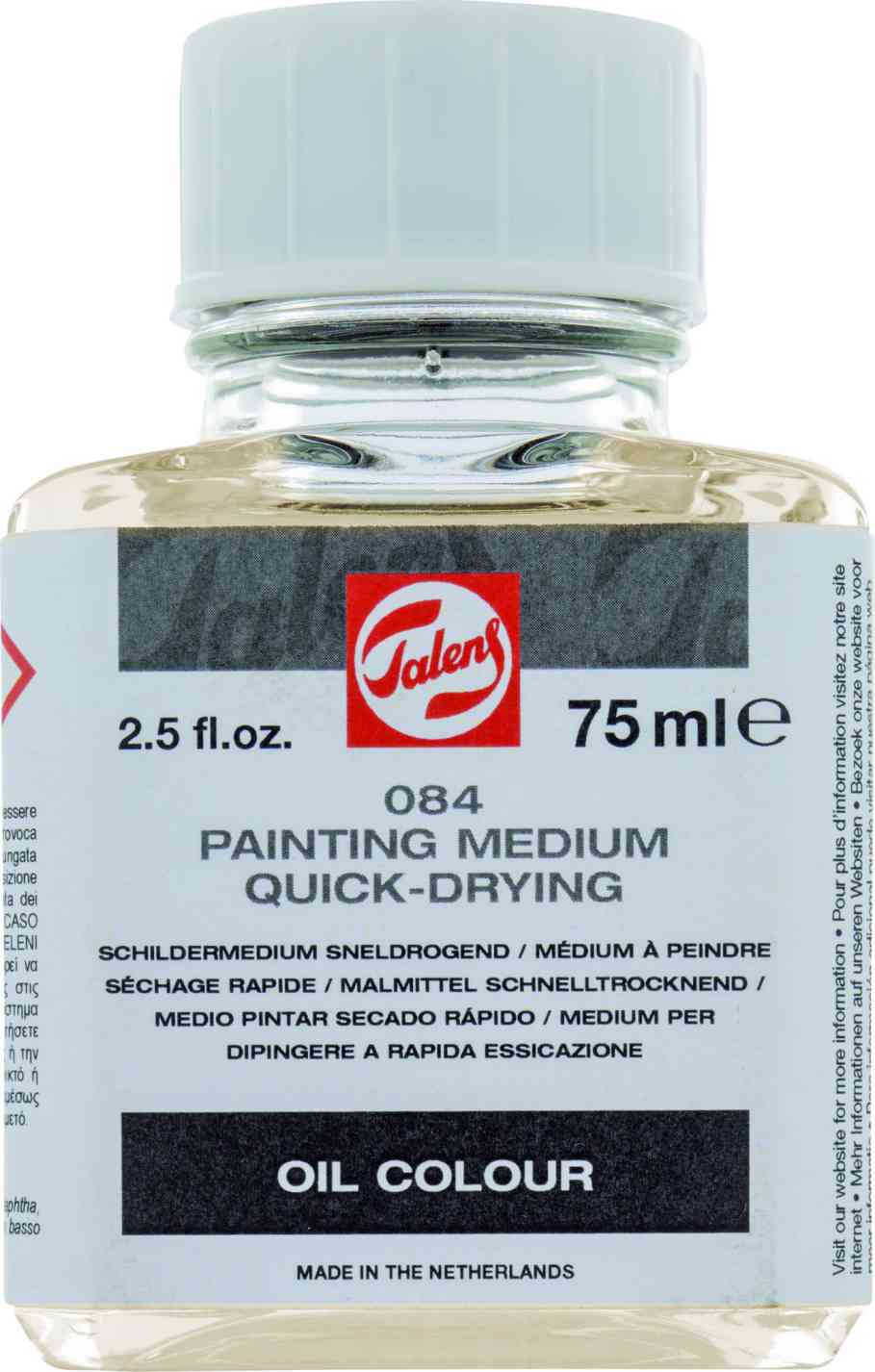 ΣΤΕΓΝΩΤΙΚΟ ΓΙΑ ΛΑΔΙΑ 75ML 084 QUICK DRYING MEDIUM TALENS
