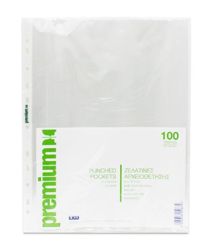 ΖΕΛΑΤΙΝΑ 60MIC Α410MM ΔΙΑΦΑΝΗ 100ΤΕΜ