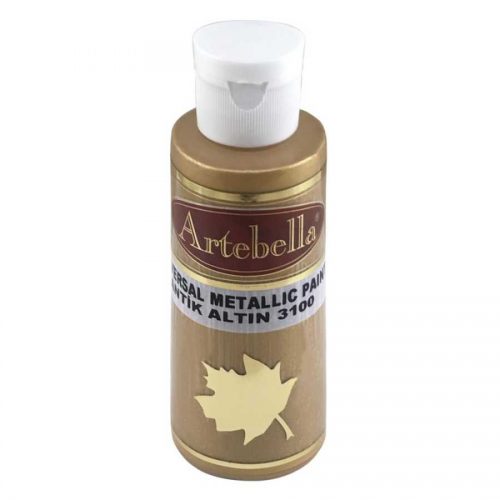 ΑΚΡΥΛΙΚΟ ΜΕΤΑΛΛΙΚΟ No 3100 ΑΝΤΙΚ ΧΡΥΣΟ 130CC ARTEBELLA
