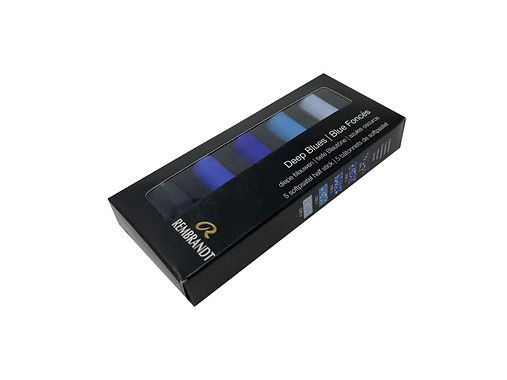 REMBRANDT SOFT PASTELS DEEP BLUES SET 5 ΤΕΜ
