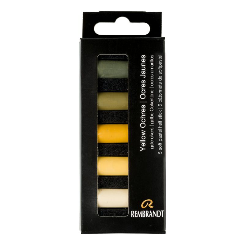 REMBRANDT SOFT PASTELS YELLOW OCHRES SET 5 ΤΕΜ