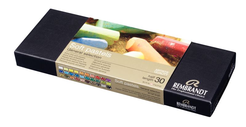 REMBRANDT SET SOFT PASTEL 30 HALF STICKS