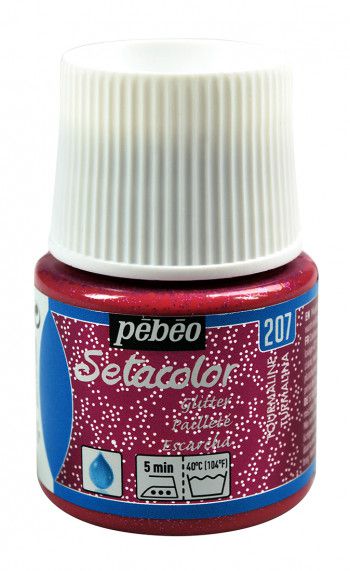 ΧΡΩΜΑ ΥΦΑΣΜΑΤΟΣ SETACOLOR LIGHT GLITTER FABRICS 45 ML TOURMALINE