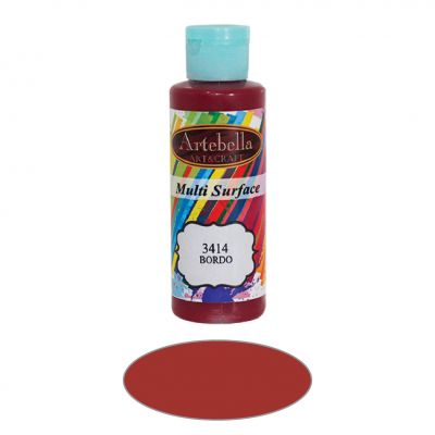 ΑΚΡΥΛΙΚΟ MULTISURFACE No 3414 ΜΠΟΡΝΤΟ 130CC ARTEBELLA