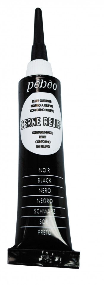 ΠΕΡΙΓΡΑΜΜΑ CERNE RELIEF 20ML BLACK PEBEO
