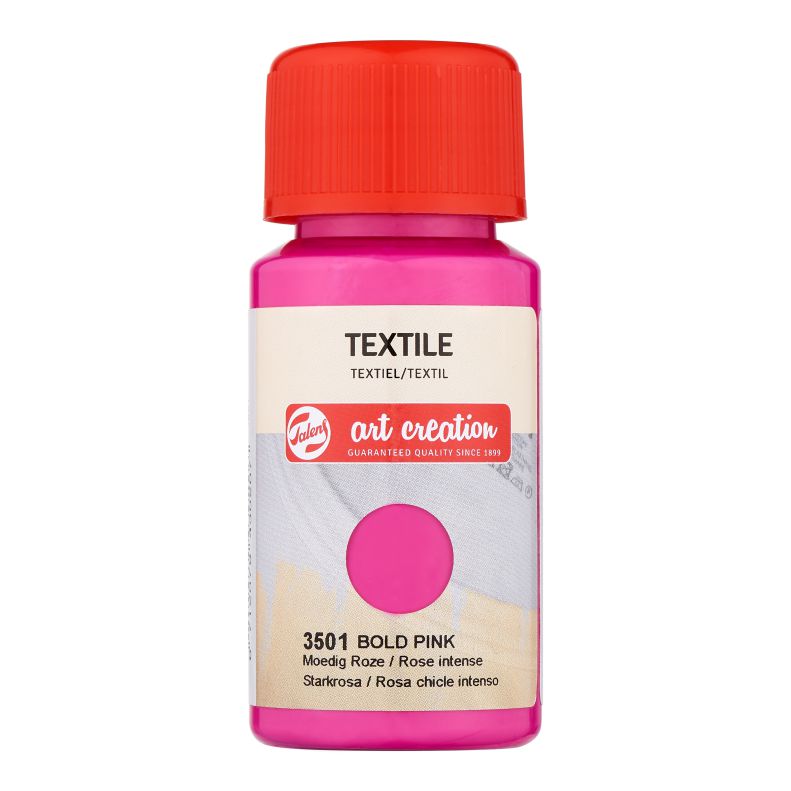 ΧΡΩΜΑ ΥΦΑΣΜΑΤΟΣ ART CREATION 50ML 3501 BOLD PINK (ΣΥΣΚ-4ΤΕΜ)