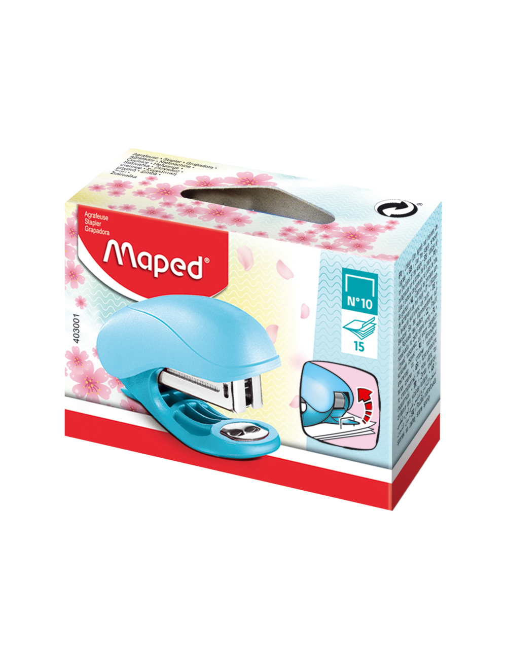 ΣΥΡΡΑΠΤΙΚΟ VIVO MINI PASTEL No 10 ΜΕ ΣΥΡΜΑΤΑ