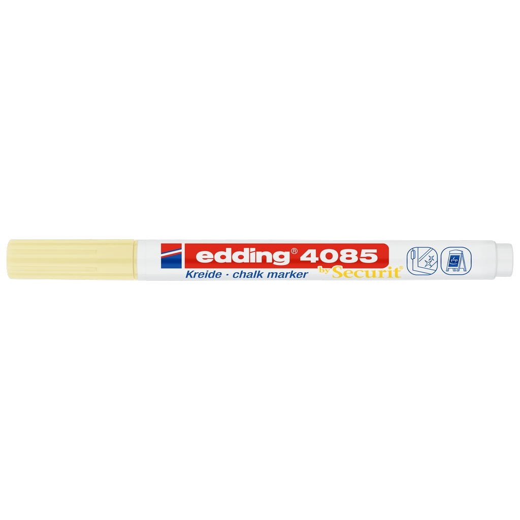 EDDING CHALK MARKER 4085 ΚΙΤΡΙΝΟ ΠΑΣΤΕΛ