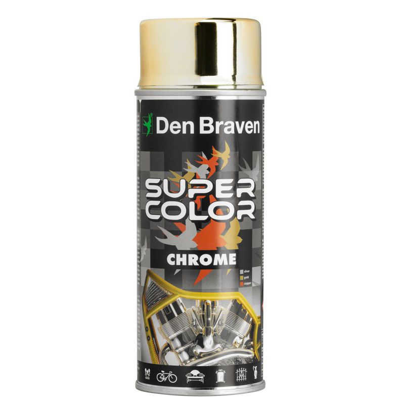 ΣΠΡΕΙ DEN BRAVEN BOSTIK ΕΦΕ ΧΡΩΜΙΟΥ ΧΡΥΣΟ 400ML