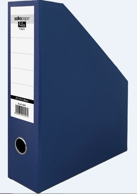 ΚΟΥΤΙ ΚΟΦΤΟ FIBER 8Χ31Χ28 ΜΠΛΕ (ΣΥΣΚ-20ΤΕΜ)