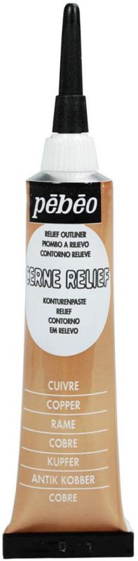 ΠΕΡΙΓΡΑΜΜΑ CERNE RELIEF 20ML COPPER PEBEO