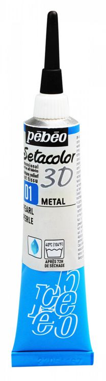 ΠΕΡΙΓΡΑΜΜΑΤΑ 20ML PEARL ΥΦΑΣΜΑΤΟΣ SETACOLOR 3D