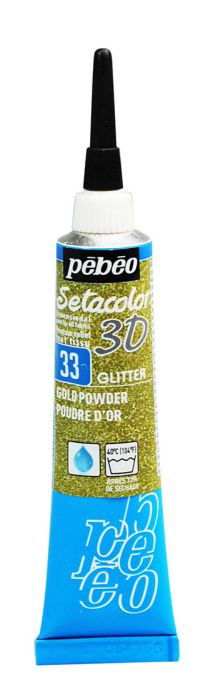 ΠΕΡΙΓΡΑΜΜΑΤΑ 20ML GOLD POWDER ΥΦΑΣΜΑΤΟΣ SETACOLOR 3D