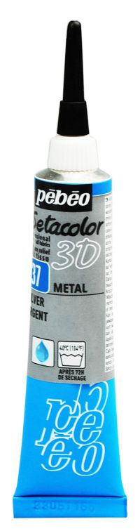 ΠΕΡΙΓΡΑΜΜΑΤΑ 20ML SILVER ΥΦΑΣΜΑΤΟΣ SETACOLOR 3D