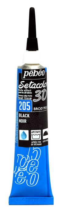 ΠΕΡΙΓΡΑΜΜΑΤΑ 20ML BLACK ΥΦΑΣΜΑΤΟΣ SETACOLOR 3D