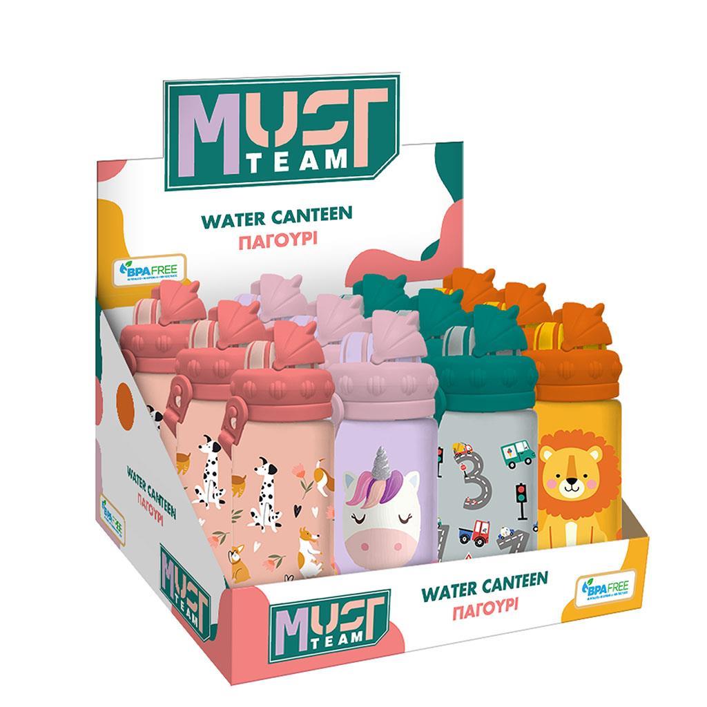 ΠΑΓΟΥΡΙ PCTG 430ML ΜΕ ΚΑΛΑΜΑΚΙ 7X17,5ΕΚ MUST TEAM 4ΣΧ