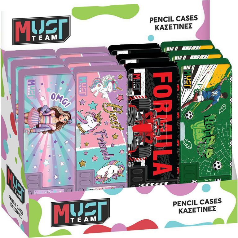 ΚΑΣΕΤΙΝΑ MUST TEAM ΜΕ ΜΑΓΝΗΤΙΚΟ ΚΟΥΜΠΩΜΑ 26Χ9Χ3,2ΕΚ 4ΣΧ