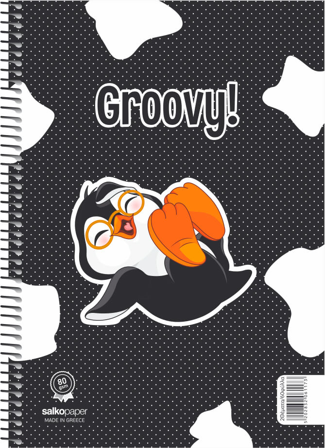 ΣΠΙΡΑΛ GROOVY 21X29/120ΣΕΛ 2Θ(ΣΥΣΚ-10ΤΕΜ)