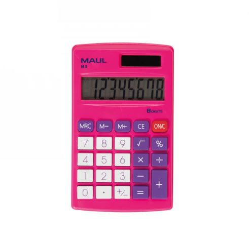 ΑΡΙΘΜΟΜΗΧΑΝΗ M8 ΡΟΖ 8 DIGITS ΔΙΑΣΤΑΣΗ 7Χ11 MAUL