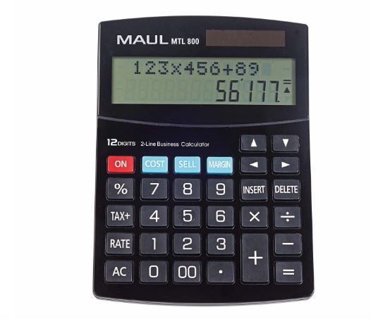 ΑΡΙΘΜΟΜΗΧΑΝΗ ΕΠΙΤΡΑΠΕΖΙΑ MTL 800 12DIGITS ΔΙΑΣΤΑΣΗ 14Χ19