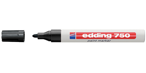 EDDING ΜΑΡΚΑΔΟΡΟΣ ΑΝΕΞΙΤΗΛΟΣ 2ΜΜ ΣΤΡΟΓΓ.ΜΥΤΗ ΜΑΥΡΟ