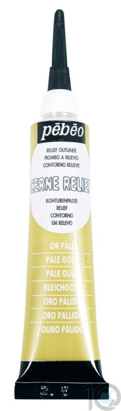 ΠΕΡΙΓΡΑΜΜΑ CERNE RELIEF 20ML PALE GOLD PEBEO