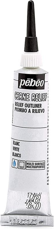 ΠΕΡΙΓΡΑΜΜΑ CERNE RELIEF 20ML WHITE PEBEO