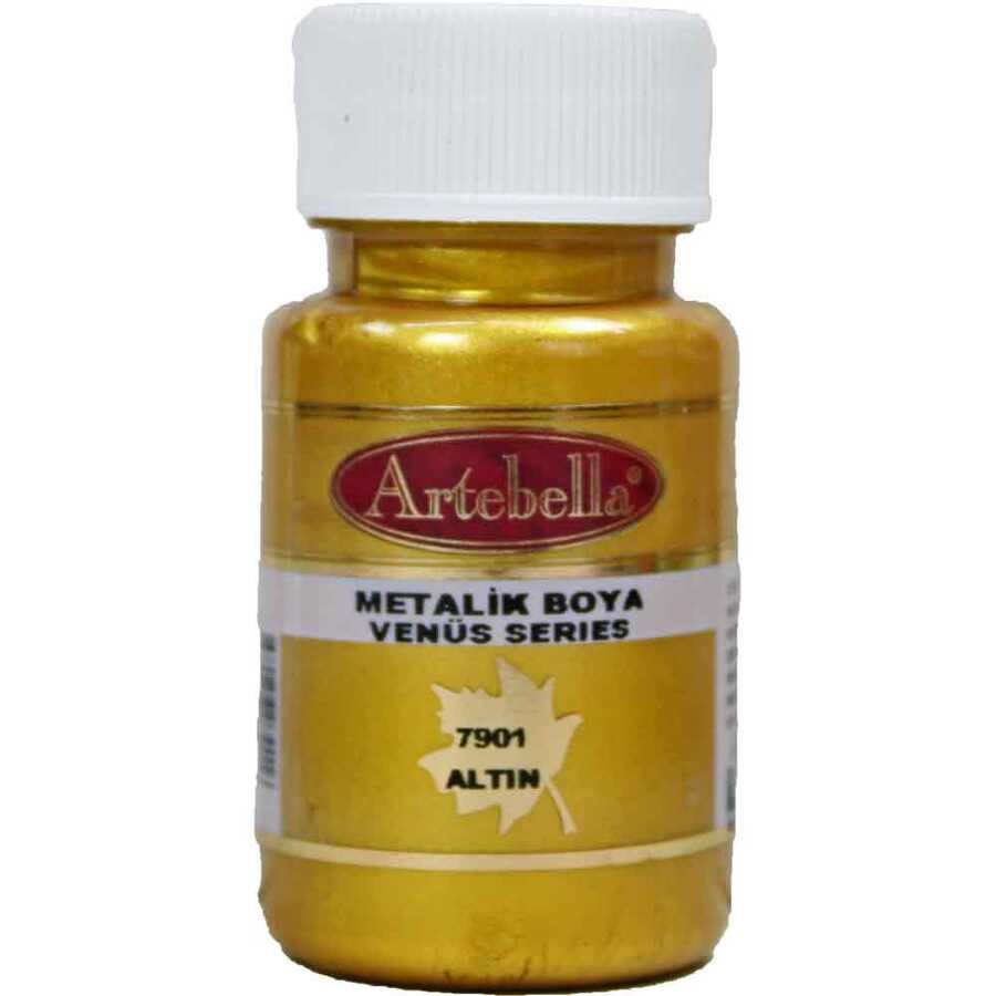 ΑΚΡΥΛΙΚΟ ΜΕΤΑΛΛΙΚΟ VENUS SERIES No 7901 ΧΡΥΣΟ 50ML ARTEBELLA
