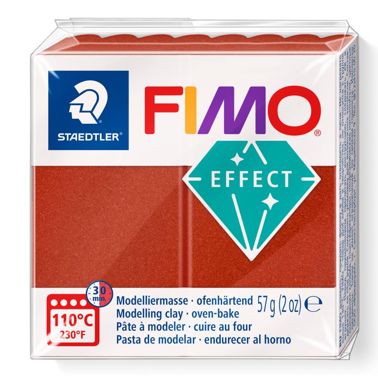 STAEDTLER ΠΗΛΟΣ FIMO 8020-27 ΕFFECT 57gr METALLIC ΜΠΡΟΝΖΕ