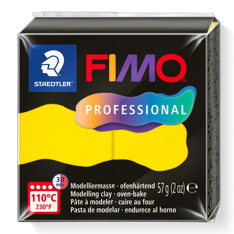 STAEDTLER ΠΗΛΟΣ FIMO 8040-100 PROFESSIONAL 57gr YELLOW