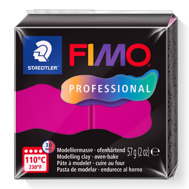 STAEDTLER ΠΗΛΟΣ FIMO 8040-210 PROFESSIONAL 57gr MAGENTA