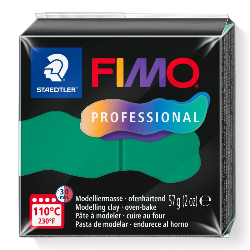 STAEDTLER ΠΗΛΟΣ FIMO 8040-500 PROFESSIONAL 57gr GREEN
